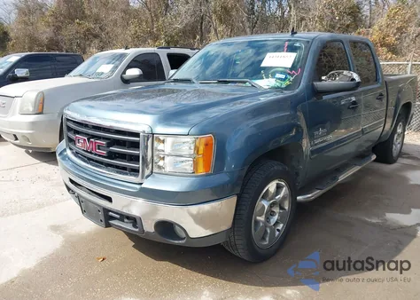 2009 GMC Sierra 1500 Sle из США, поврежденный, VIN 3GTEC23J49G150862